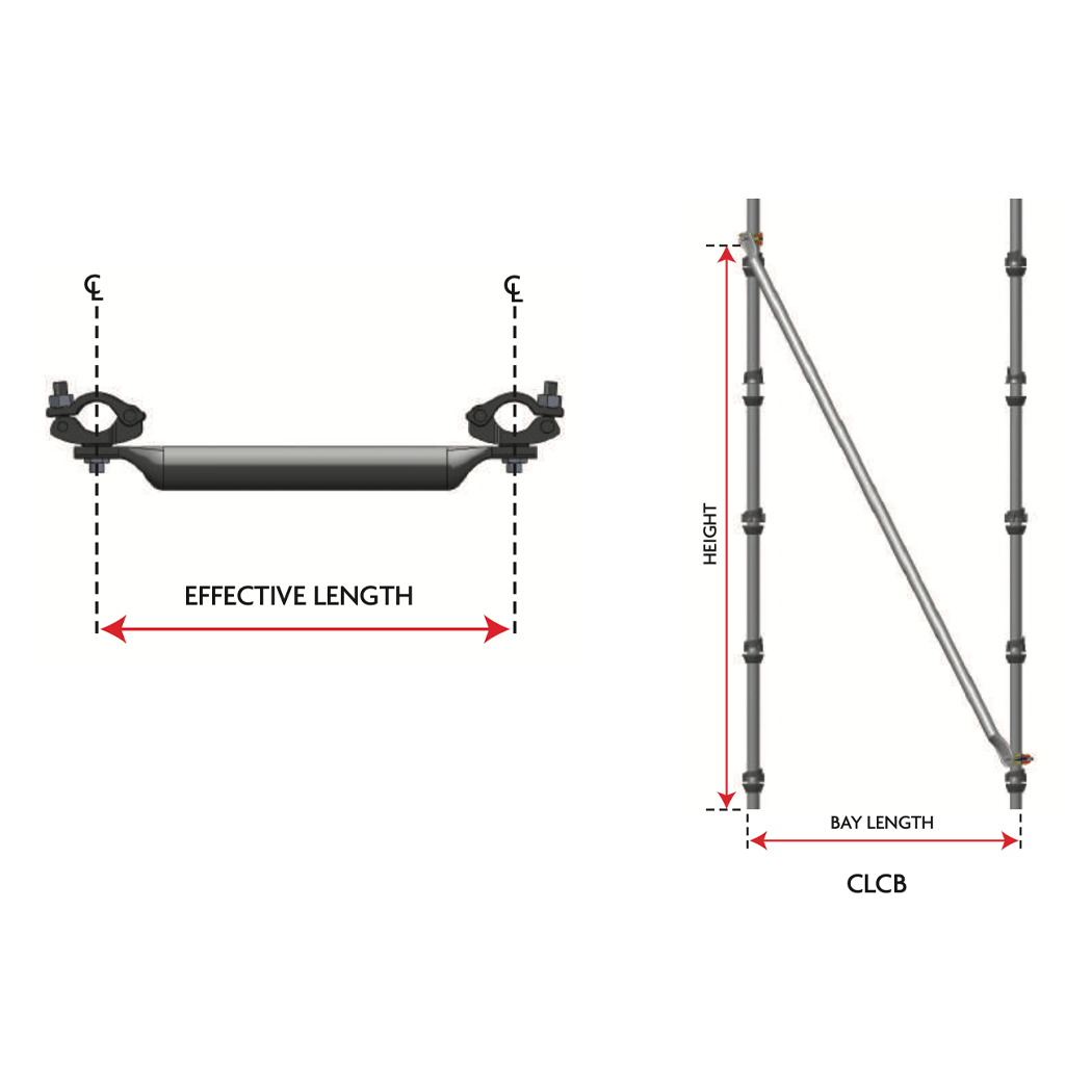 Cup Lock Braces Two different views of the product