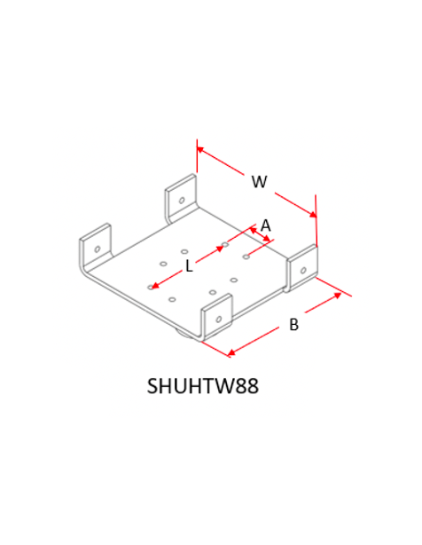 8x8 U-Head (SJ) Descriptive picture of the tool