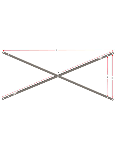 Angle Iron Cross Braces Picture of the tool