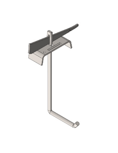 J Strongback Hook A digital render of the tool