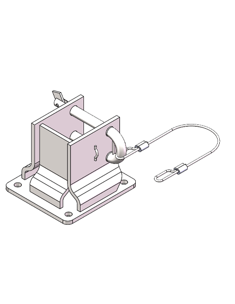 Rack / Basket Caster Adapter