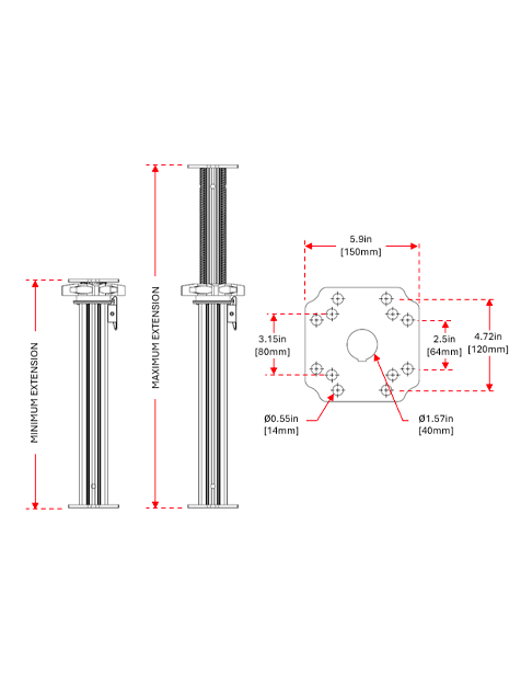 Aluminum Shoring Props