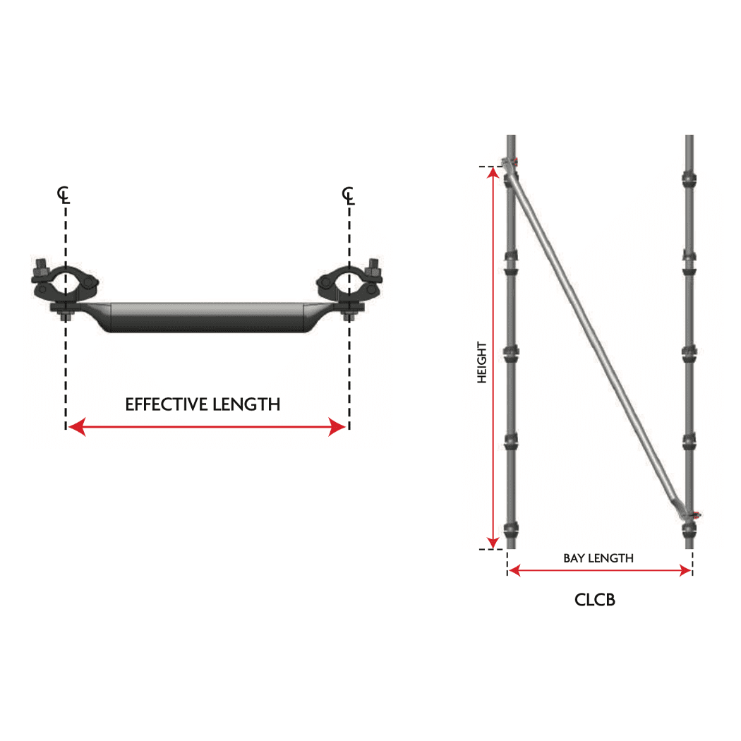 Cup Lock Braces Two different views of the product