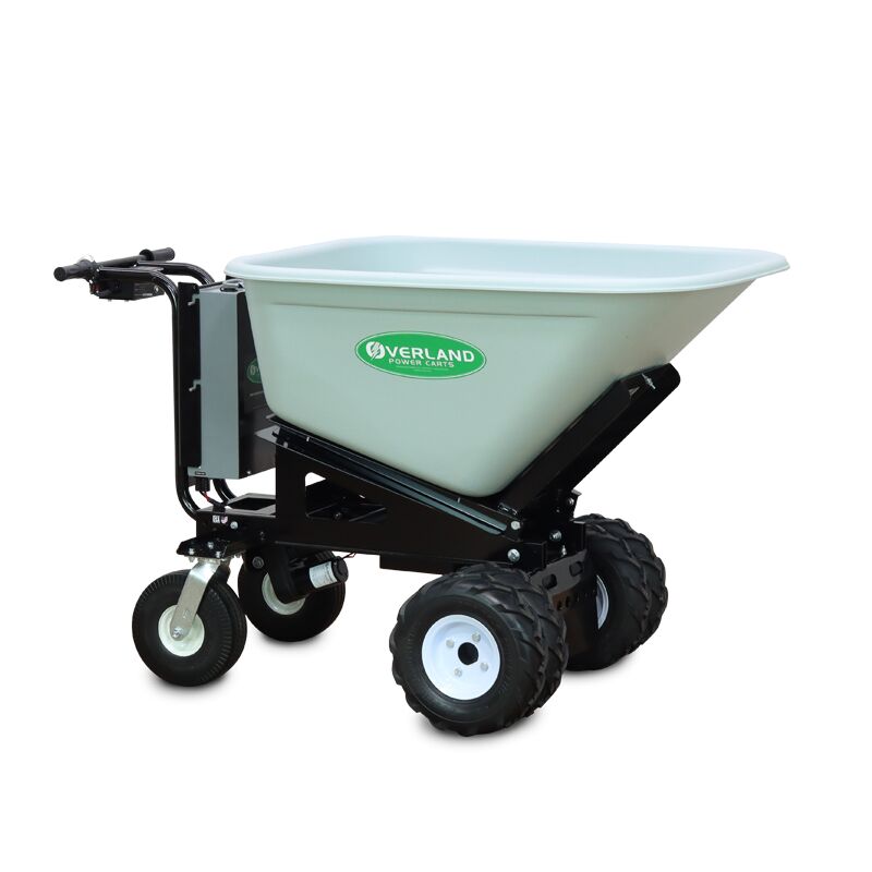 Overland Electric Wheelbarrow - 10 cu. ft. with Power Dump A picture of the Wheelbarrow