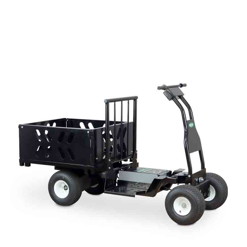 Overland Ride on Cart with Utility Hopper A picture of the Cart