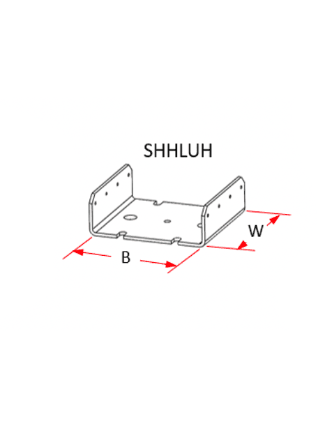 8"x9" U-Head (Alum) Picture of tool