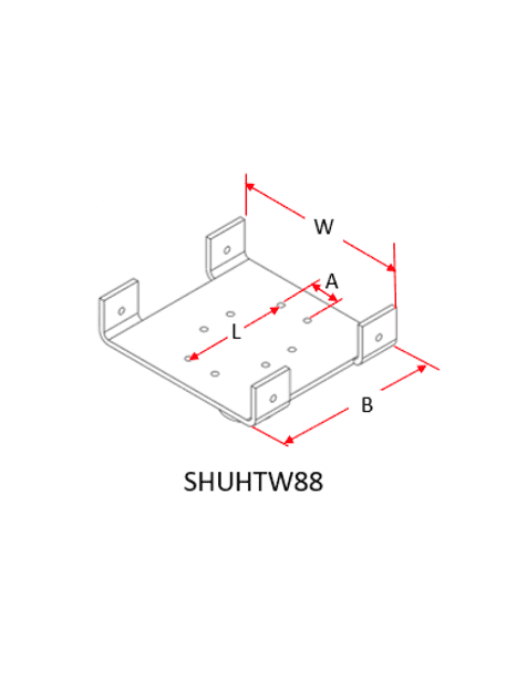 8x8 U-Head (SJ) Descriptive picture of the tool