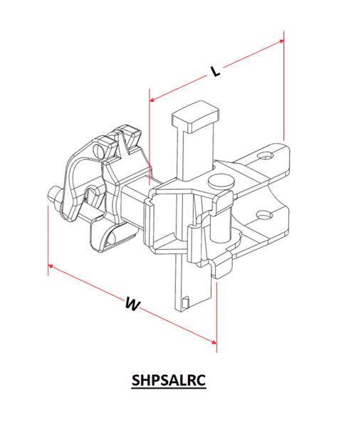 Aluminum Prop Right Angle Clamp Picture of the tool