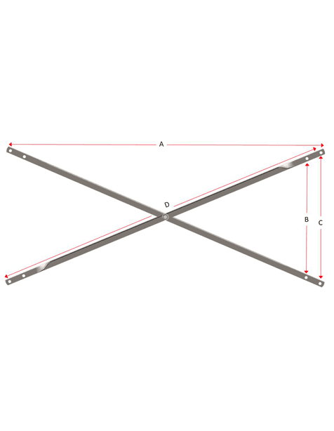 Angle Iron Cross Braces Picture of the tool