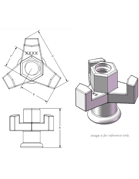 Star Nut In-depth picture of the tool