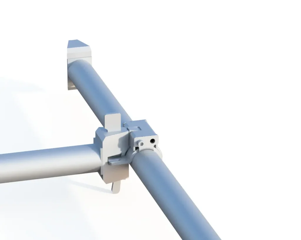 TRANSOM CLAMP FOR RING LOCK SCAFFOLDING