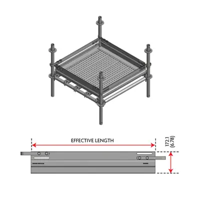 UNIVERSAL TOE BOARD
