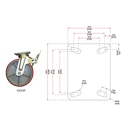 PLATE CASTERS