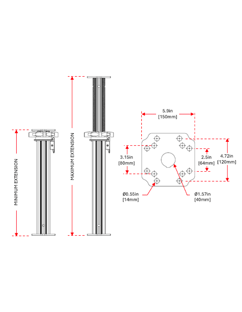 Aluminum Shoring Props